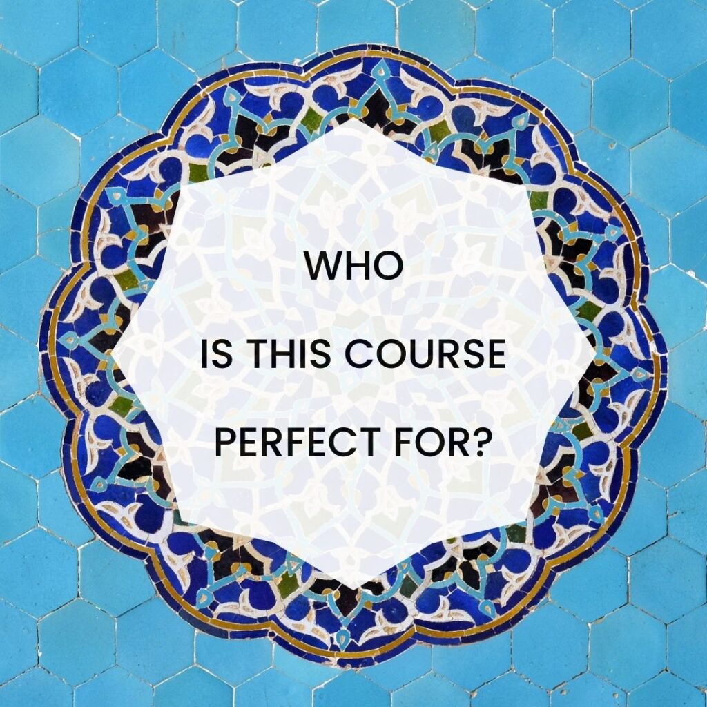 Who is this course perfect for? Icon